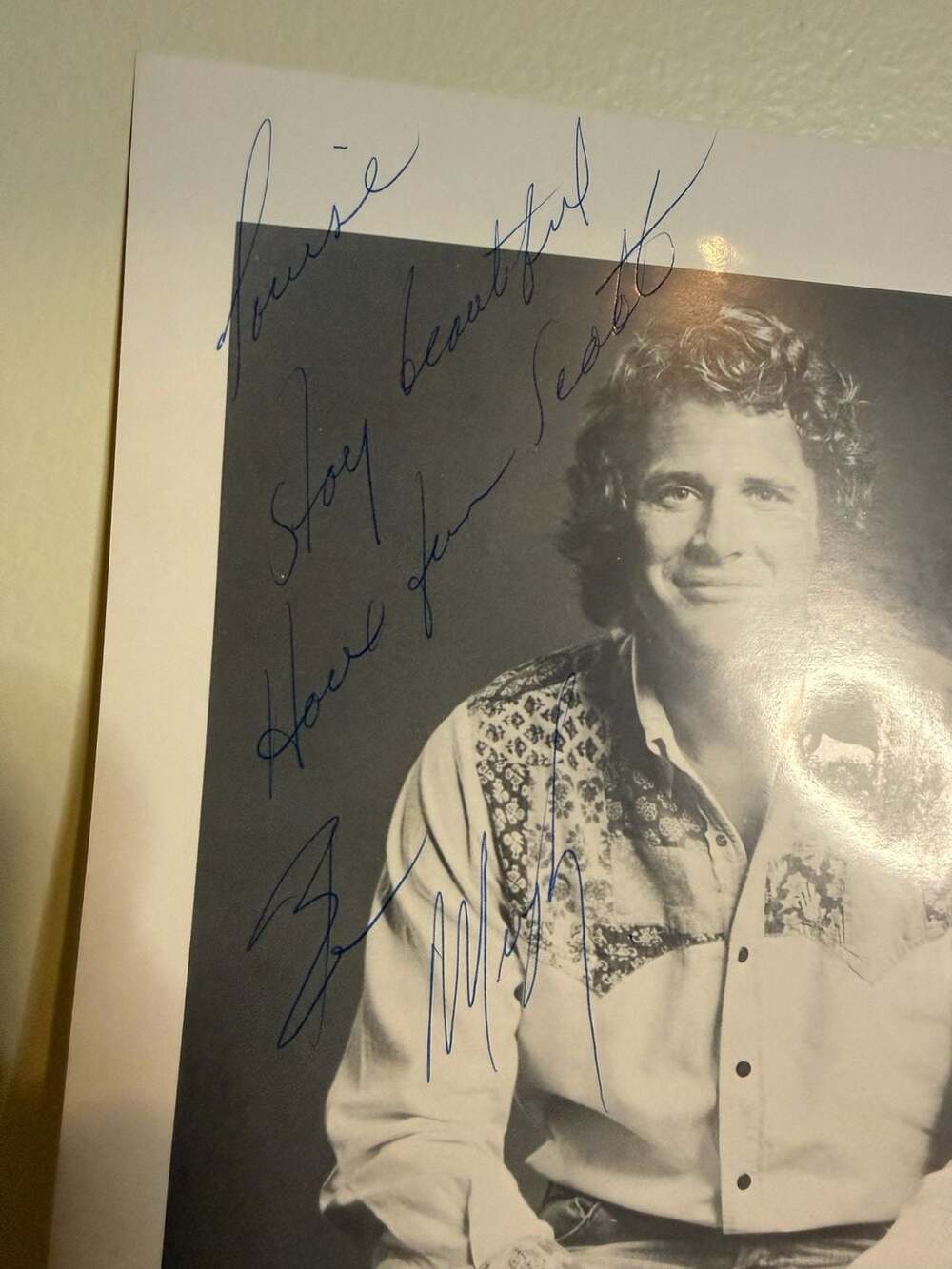 Bruce Murray Autographed Vintage Portrait 8x10 Photo